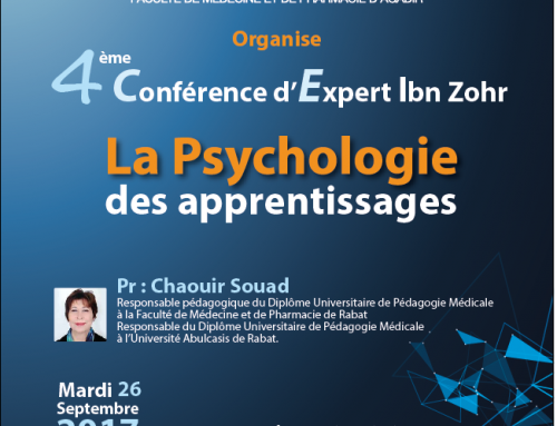 4 ème conférence d’Expert Ibn Zohr « La Psychologie des apprentissages »